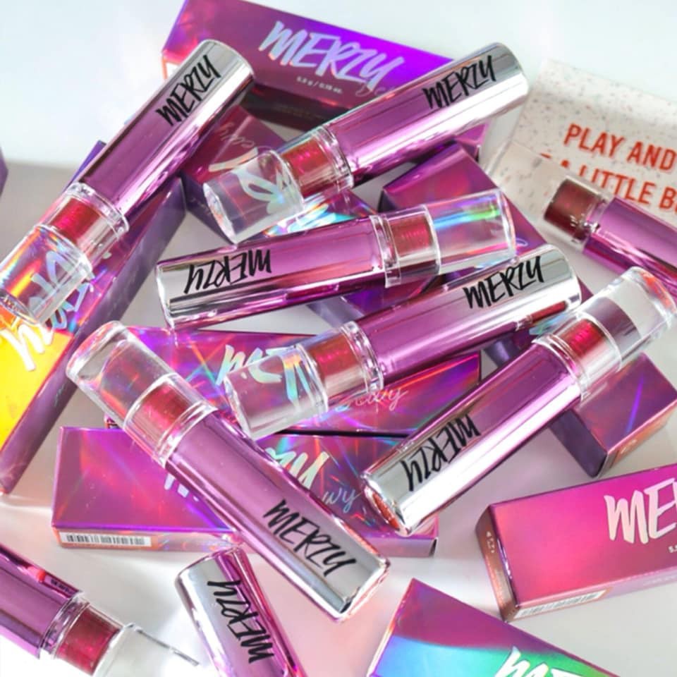 Son Tint Lì Bóng Merzy Aurora Dewy (CÓ SẴN - FULL MÀU)
