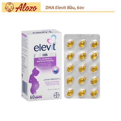 Elevit dha cho mẹ bầu và sau sinh , 60v úc