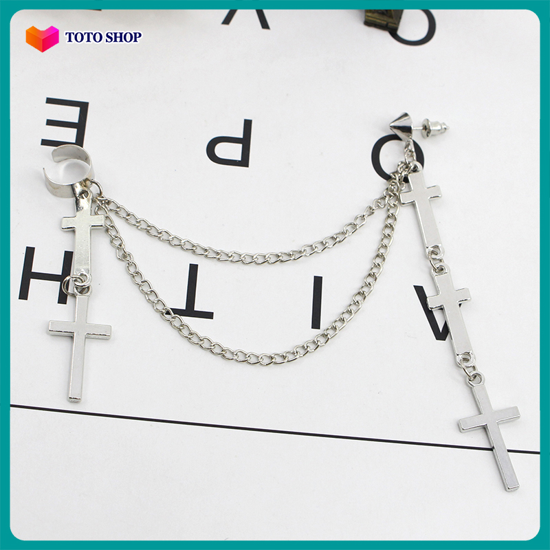 01 female hiphop women's earrings, cool personality retro classical retro BSTKD - [TOTOSHOSHOP]
