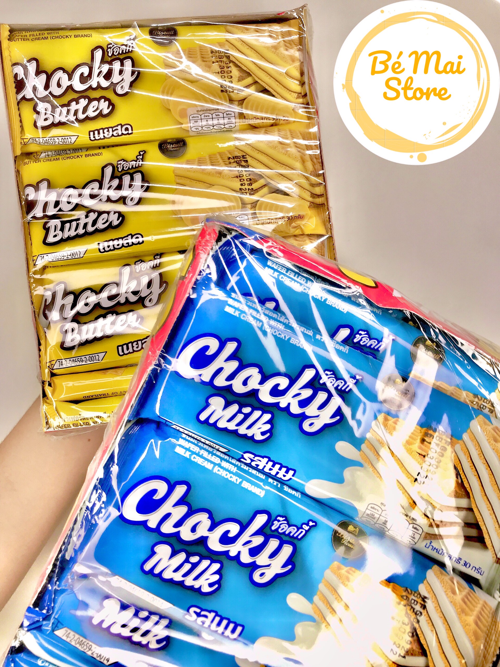 Bánh Xốp Kẹp Chocky Thái Lan 488g