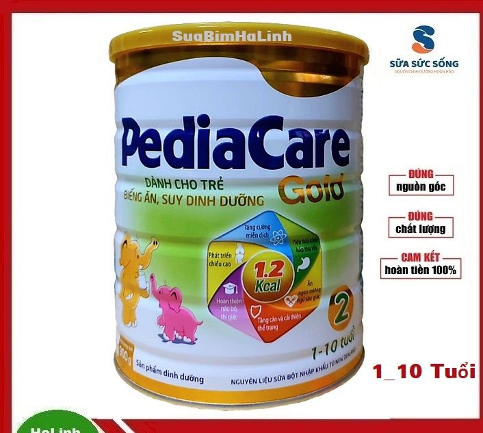 Sữa PediaCare Gold 2 900g (từ1/10  tuổi)