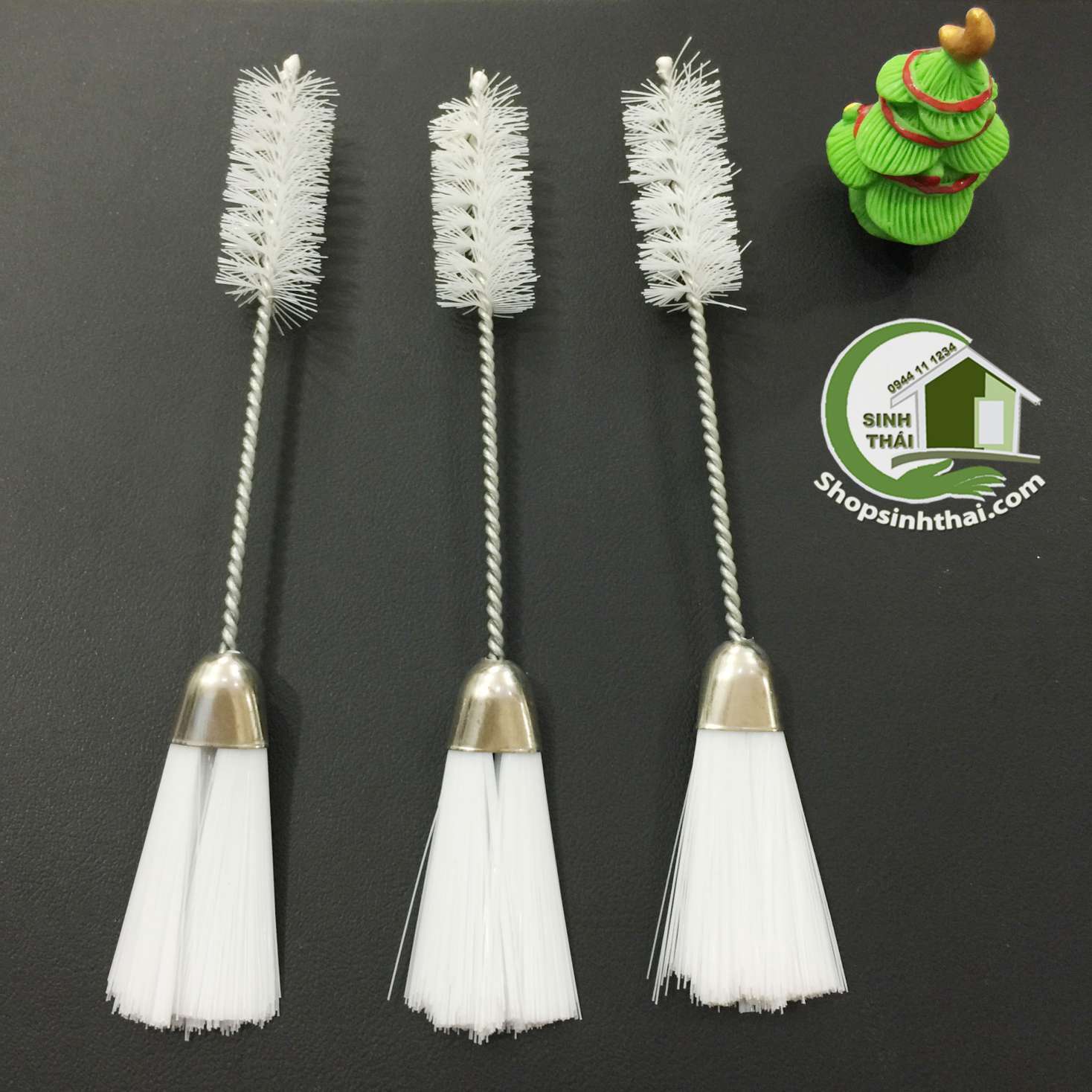 Cây cọ mini 2 đầu vệ sinh bàn phím, máy may, máy tính