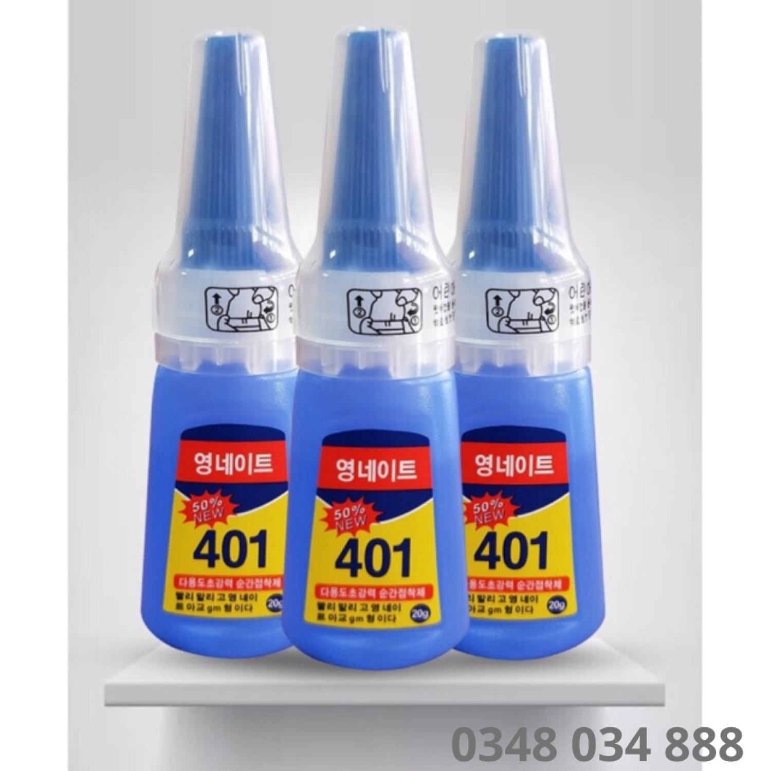 Keo 401 dán móng đính đá siêu chắc