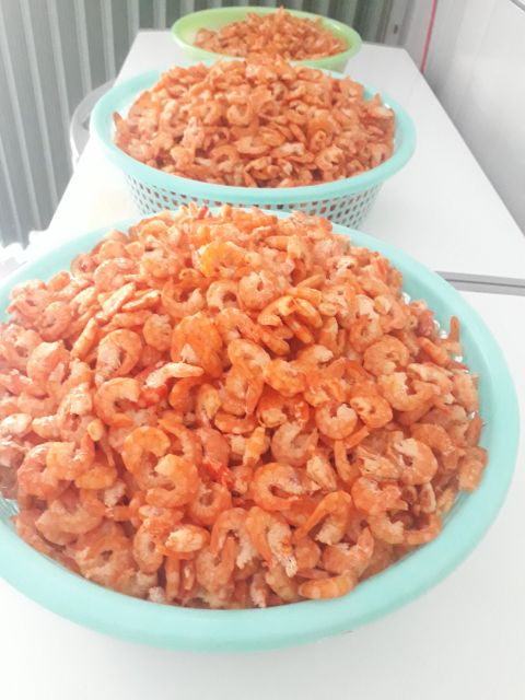 Tôm khô thiên nhiên Cà Mau size trung ít mặn, ngọt thịt (250g)