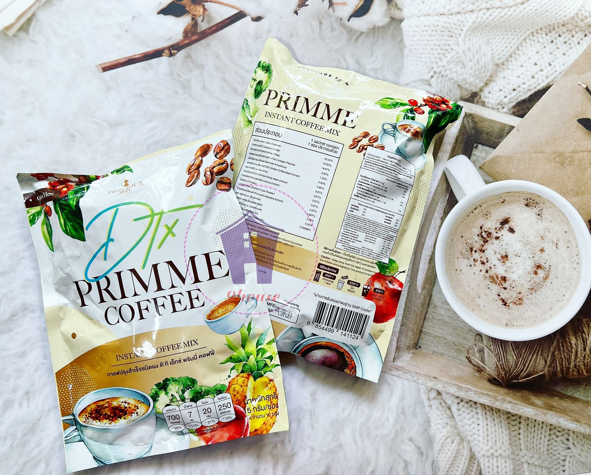 Cà Phê Hoà Tan DTX PRIMME Coffee Thái Lan
