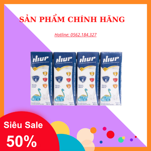HIUP Sữa Nước Pha Sẵn Tăng Chiều Cao, Tăng Cân Và Tăng Sức Đề Kháng Cho Trẻ Từ 2-15 Tuổi Từ Hoa Kỳ