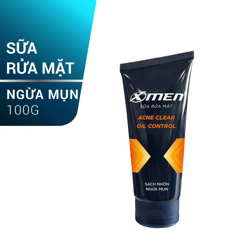 Sữa rửa mặt X-Men Sạch nhờn ngừa mụn 100g giá rẻ