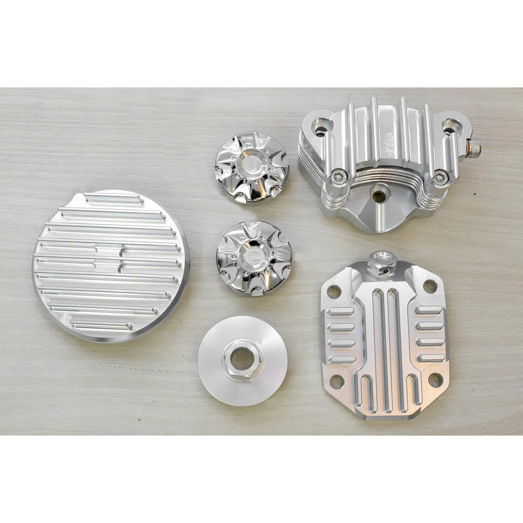 BỘ 9 MÓN nắp đầu bò cnc grats takegawa wave dream MẪU KHÔNG CHỮ