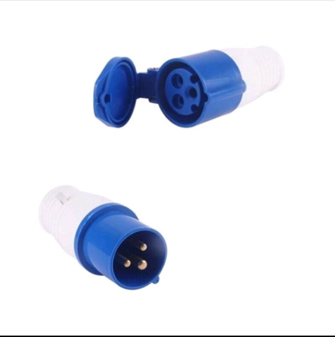 Phích Cắm Ổ Cắm Công Nghiệp 1 Pha 3