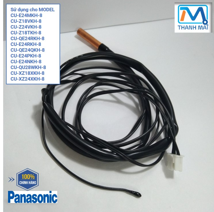 Sensor//cảm biến dàn nóng máy lạnh panasonic model cu-e24mkh-8 cu-z18vkh-8 cu-z24vkh-8 cu-z18tkh-8