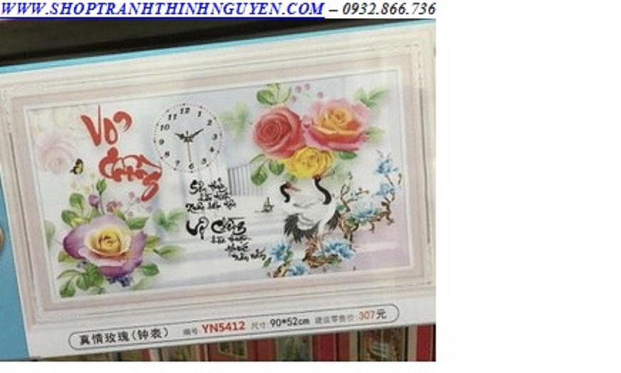Tranh đính đá vợ chồng -dd9018