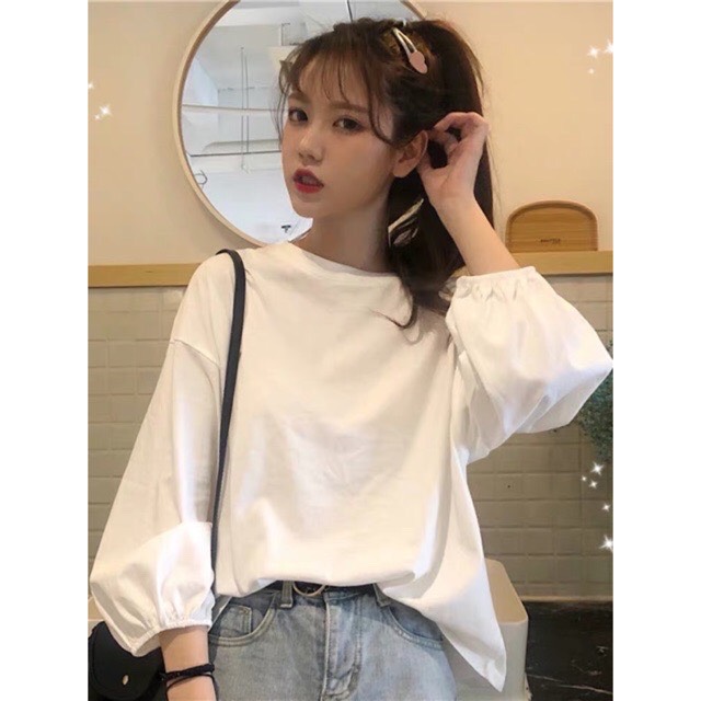 Áo chun tay thu đông Y&V, Thời trang nữ, Áo thun, Áo đẹp, Áo kiểu nữ, Áo phông