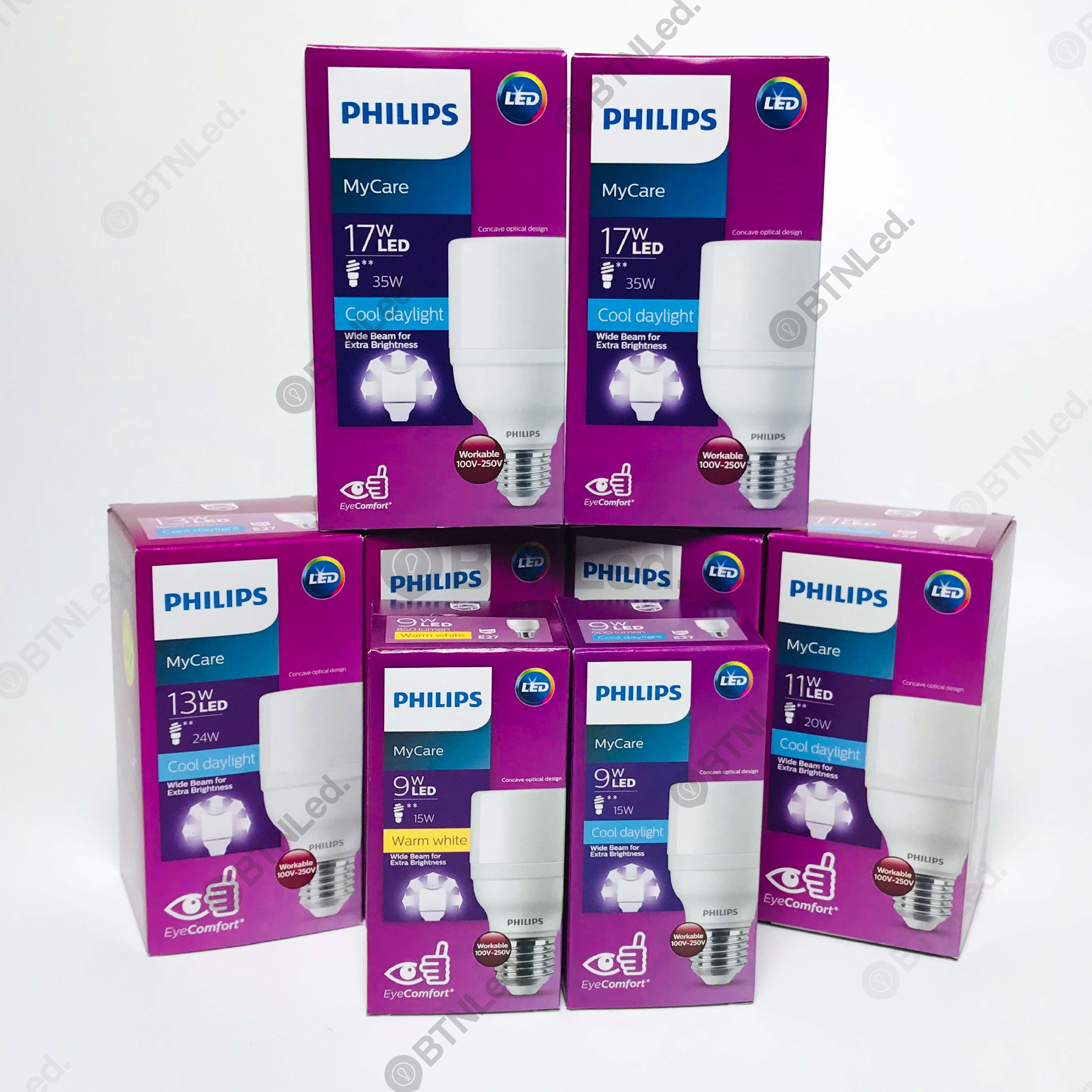 Đèn LED bulb Philips LEDBright E27 (9W / 11W / 13W / 15W / 17W)
