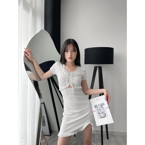 Đầm Thắt Nơ Bèo // 19DEGREES