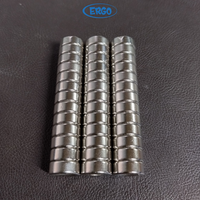 Nam châm tròn có lỗ kích thước 12x5 lỗ 4mm