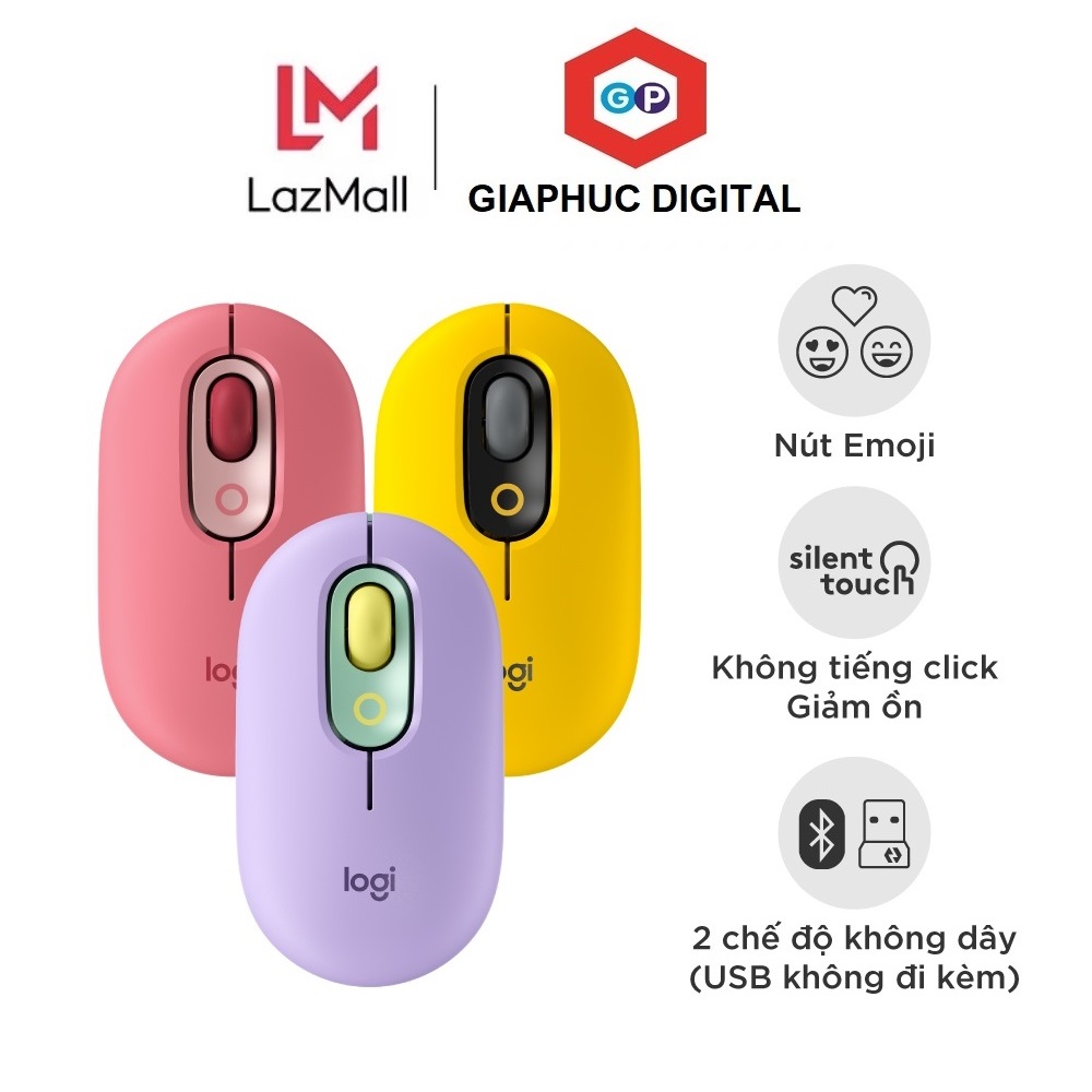 Chuột không dây Logitech Pop Mouse