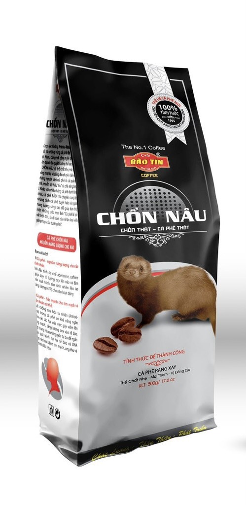(gói 500g) Cà phê CHỒN PHA PHIN - GU TRUYỀN THỐNG
