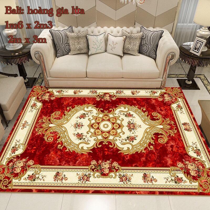 THẢM TRẢI SÀN BALI CAO CẤP - HOÀNG GIA - 1m6x2m3