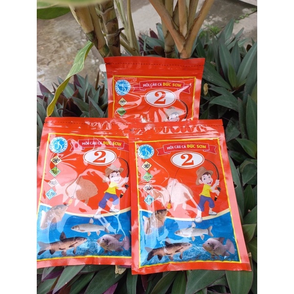 Mồi câu cá Đức Sơn siêu nhạy cá