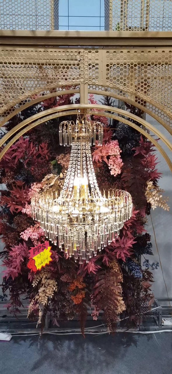 Đèn chùm trang trí- Đèn chùm pha lê- Mẫu mới 2020