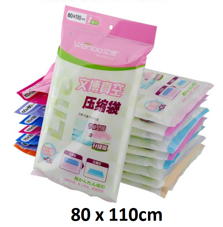 MỘT Túi hút chân không Wenbo đựng quần áo chăn gối - K008