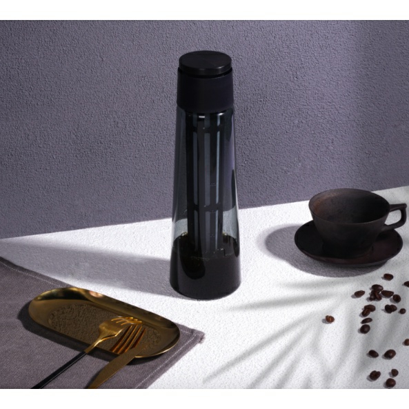 [Quà tặng] Timemore Icicle Cold Brew - 600ml - Bình pha cà phê lạnh Timemore - Tặng kèm cọ rửa, phễu đong và khay đá silicone