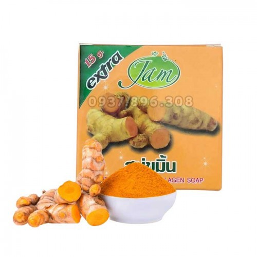 Bánh Xà Phòng Nghệ JAM Thái Lan (Mỗi bánh 70g)