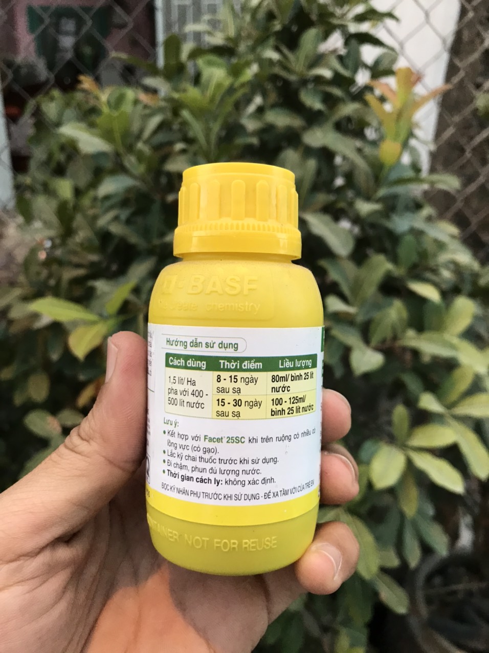 đặc tri cỏ cháo chác cỏ lá rộng Basagran.thaihoa