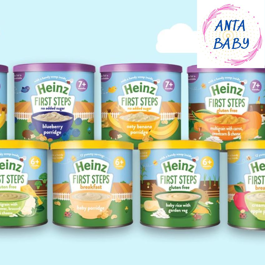Bột Heinz Ăn Dặm Anh 200g Đủ Vị.