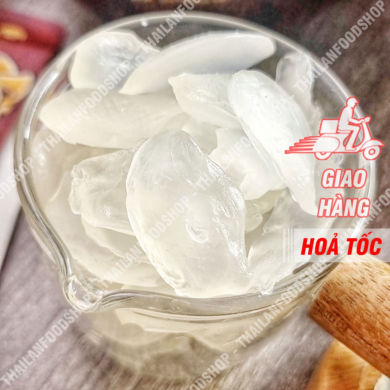 Thốt Nốt Sấy Dẻo Không Đường - Lon 500gr