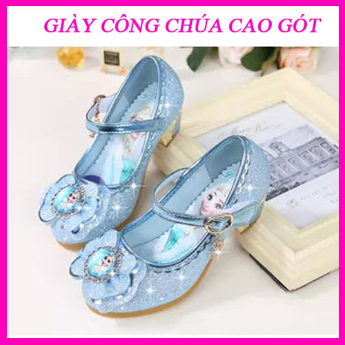 Giầy Cao Gót Elsa Bé Gái (Mẫu Mới 2021)