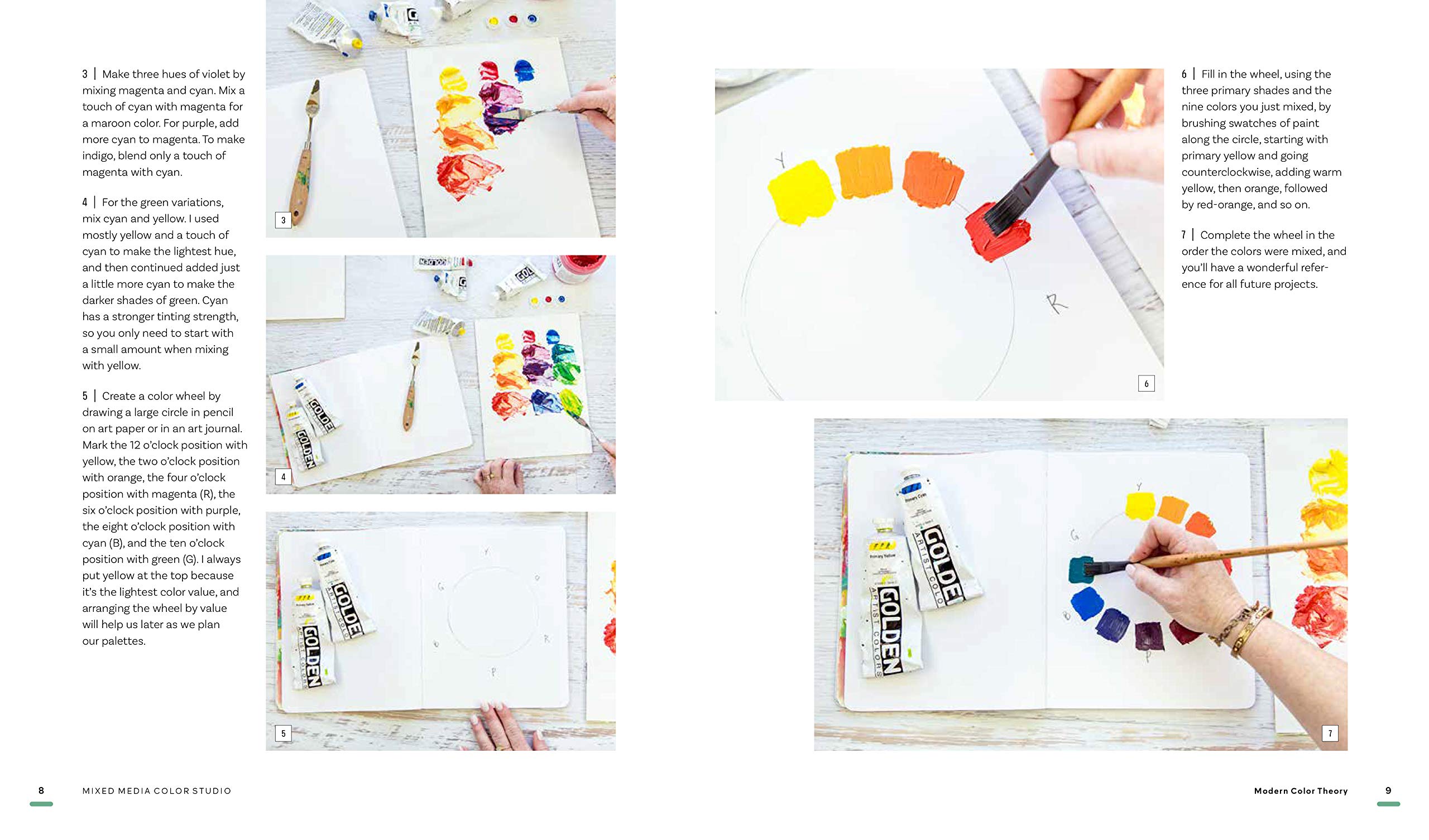 Artbook - Sách Tiếng Anh - Mixed Media Color Studio