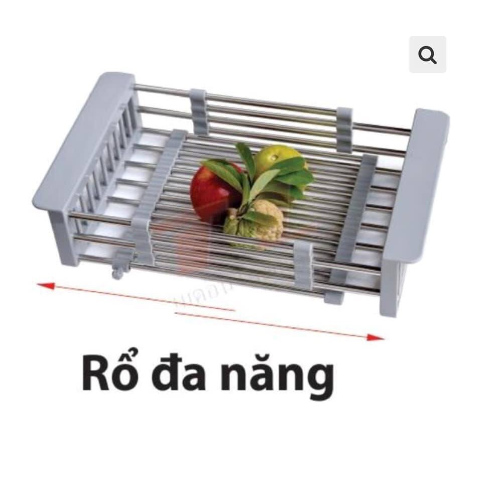 Giá inox Để Chậu Rửa bát - RỔ ĐA NĂNG CAO CẤP [SẴN HÀNG]