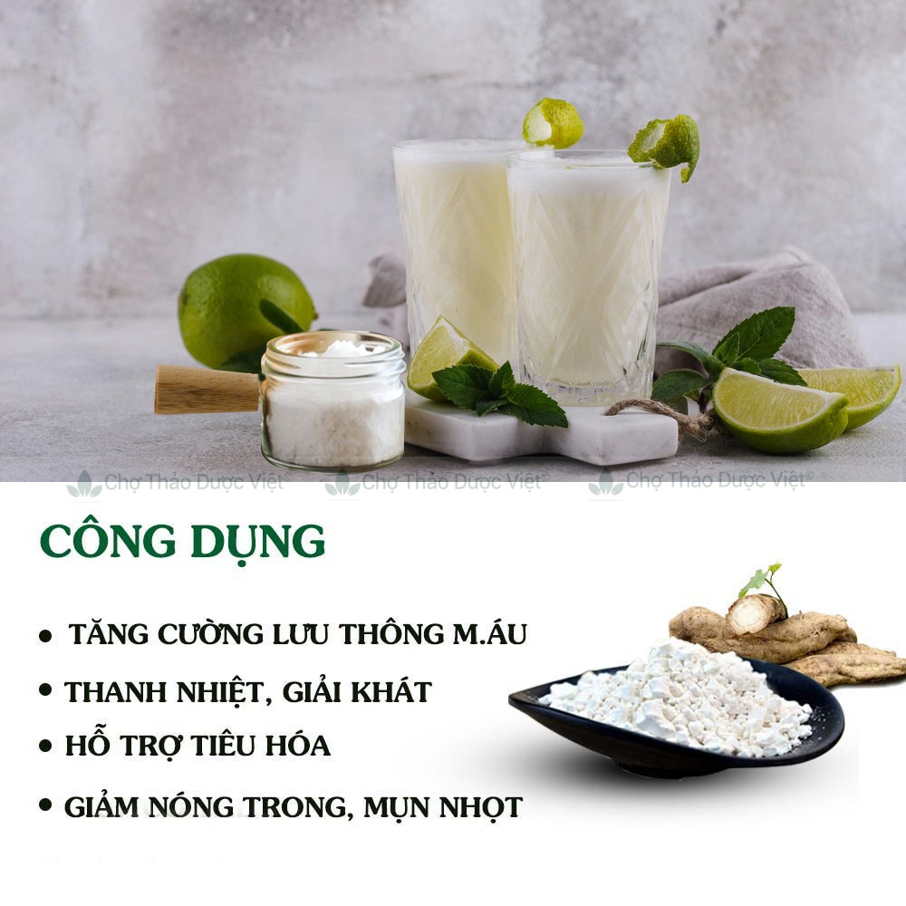 [Giá Sỉ] 500gr  Bột Sắn Dây | Khô, Trắng, Sạch