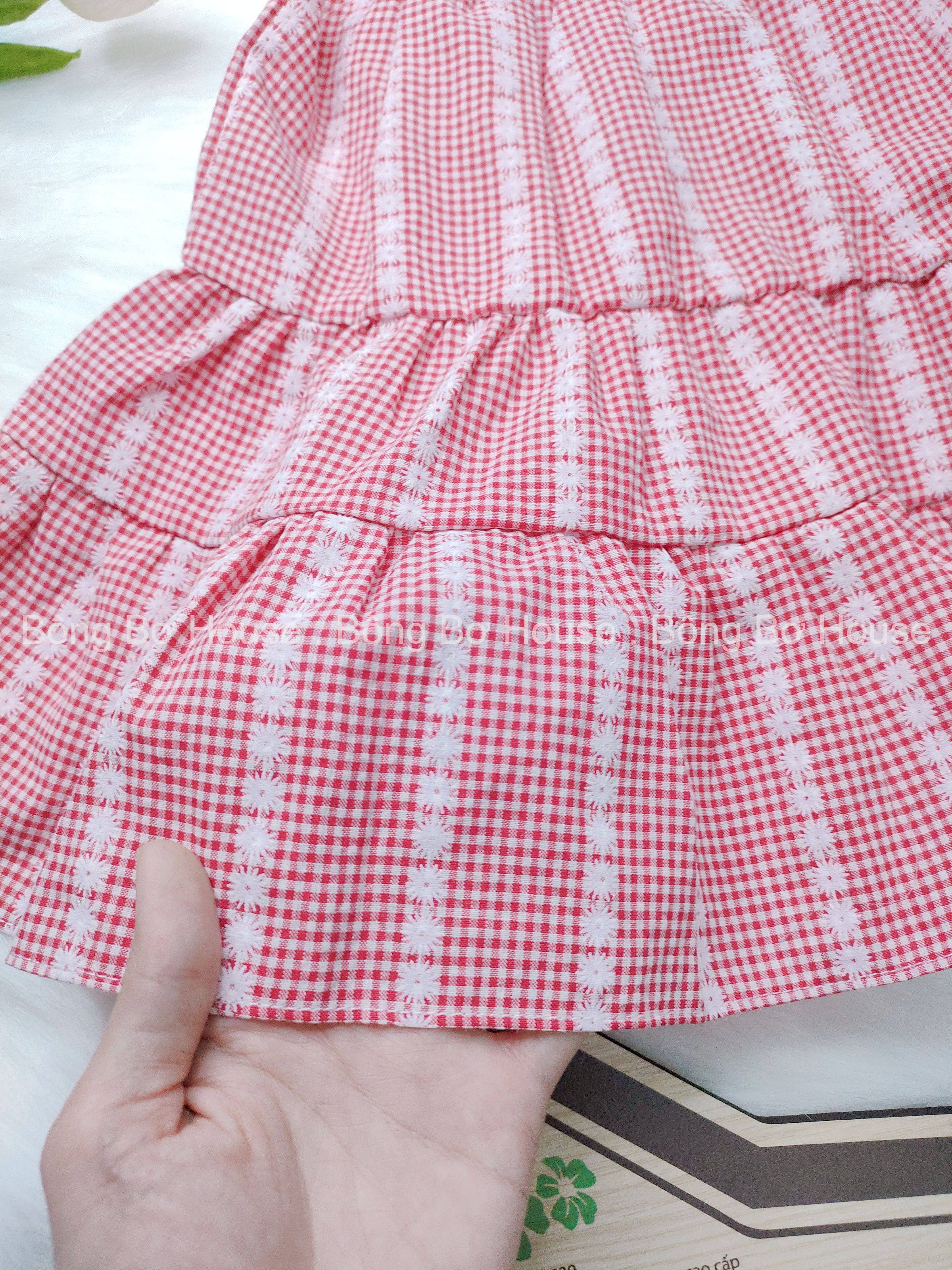 ( Hình thật) Đầm babydoll sát nách cho bé gái (size từ 8kg– 18kg)