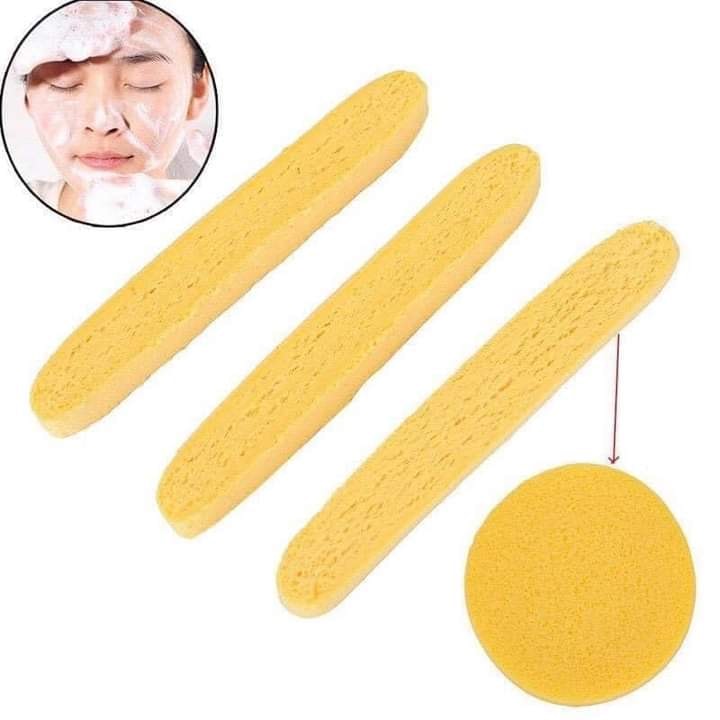 Bông nở rửa mặt Chivey - Bọt biển rửa mặt Chivey - Bịch 12 miếng -