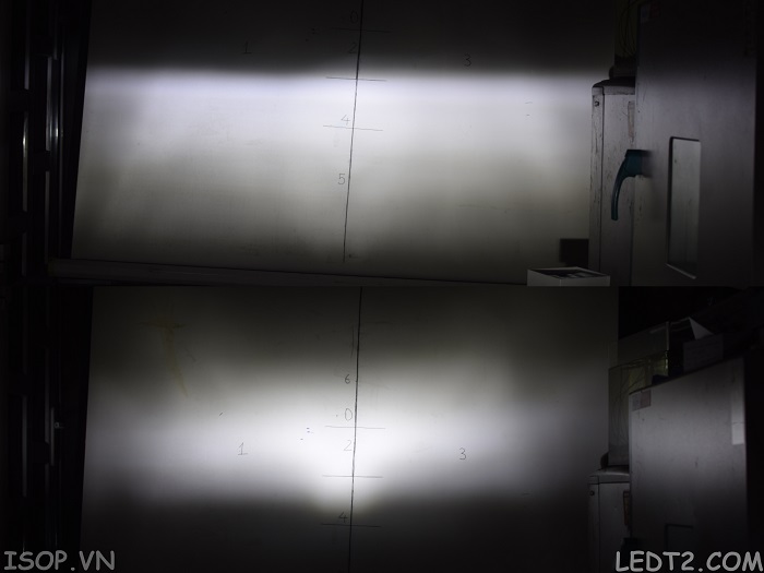 [LEDT2 ISOP] Đèn pha LED Ultra View MOTO Xtra [Số lượng: 1 cái] [Bảo hành 6 tháng]