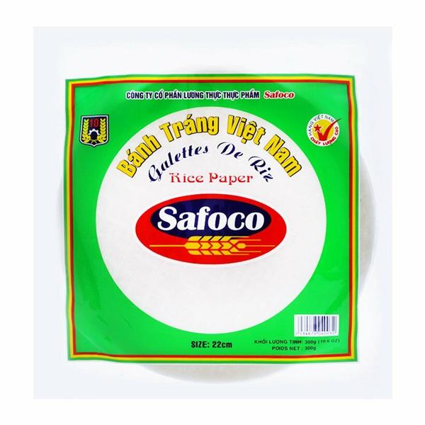 - bánh tráng 22cm safoco gói 300g
