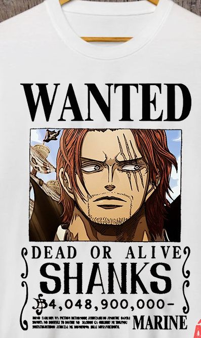 [HCM][ẢNH THẬT] ÁO SHANKS TÓC ĐỎ TRUY NÃ