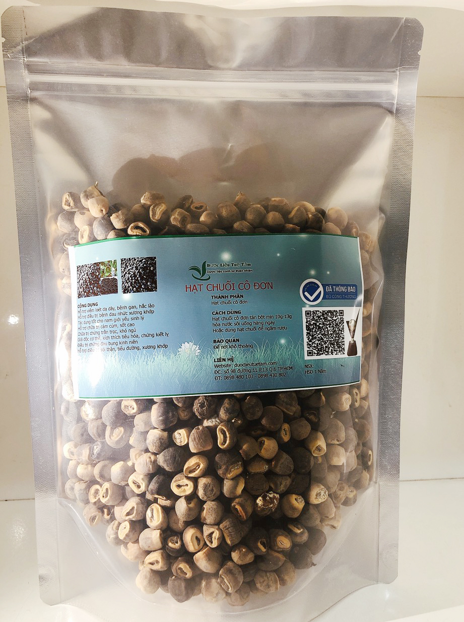 [HCM]500gr Hạt chuối hột cô đơn