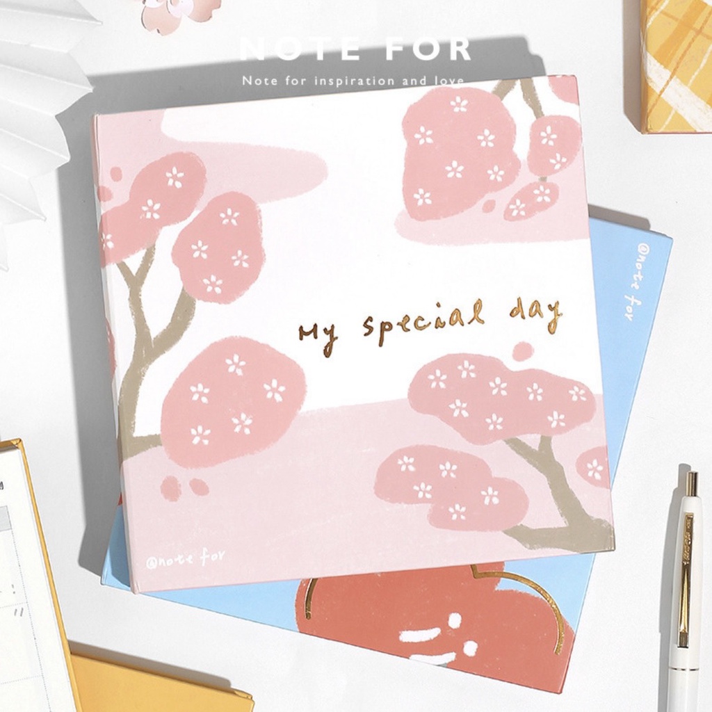 Sổ planner NOTE FOR CUBE (Little day ver)