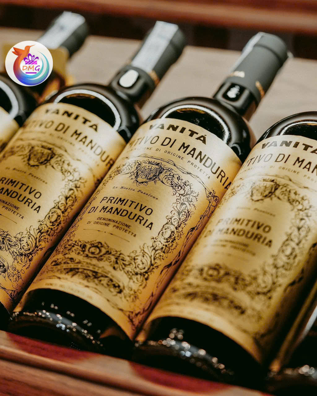[NHẬP KHẨU] VANG ĐỎ (Ý) VANITÁ PRIMITIVO – 750ML (14.5%) – DMG WINE