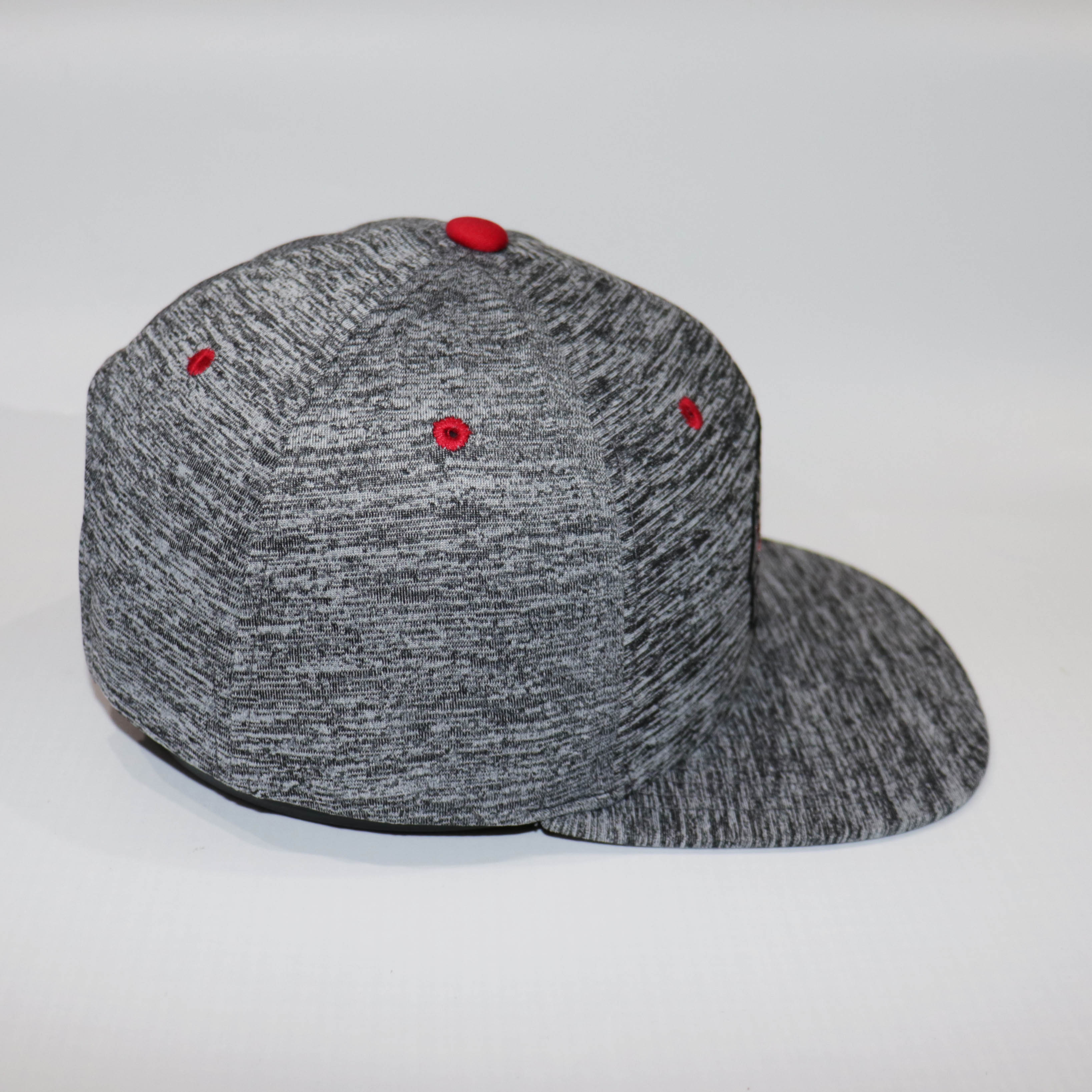 Nón Snapback NHS  BRTD Full Xám Logo Thổ Dân.
