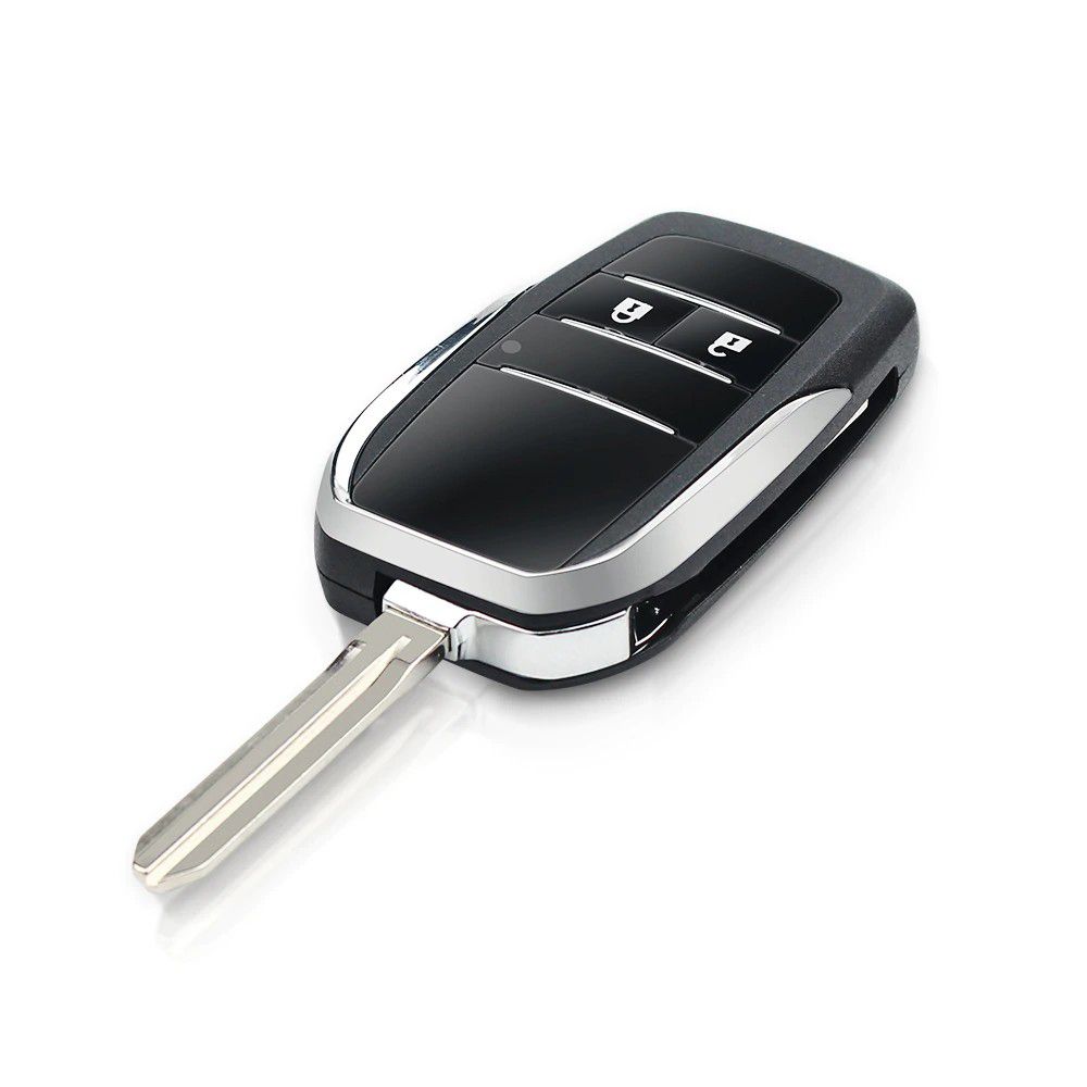 Vỏ độ chìa khóa gập Toyota 2 nút (vios, Innova)