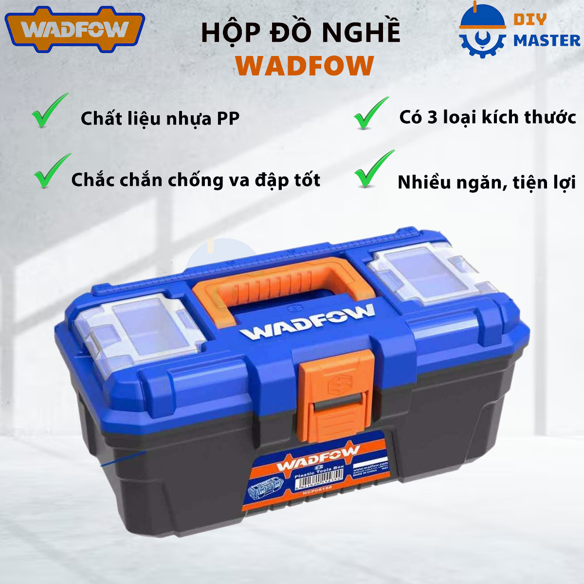 Wadfow plastic case 13, 16, 19 wtb1313/wtb1316/wtb1319