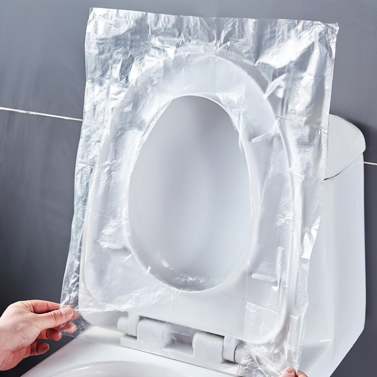 50 Miếng Giấy Lót Bồn Cầu Phủ Toilet Dùng 1 Lần - BEAU4