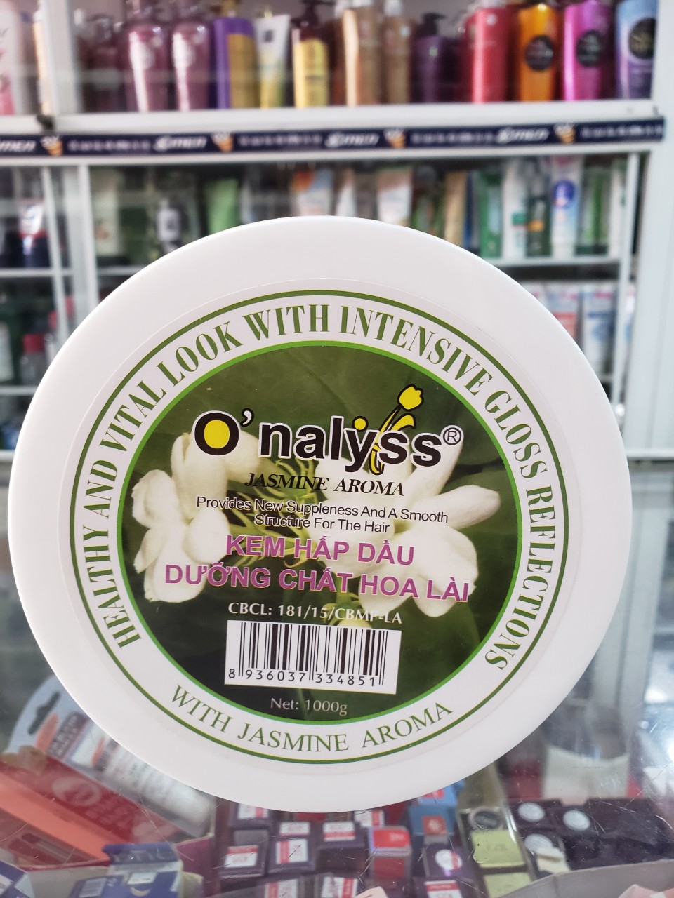 [HCM]Kem hấp dầu dưỡng chất hoa lài Onalyss 1000g