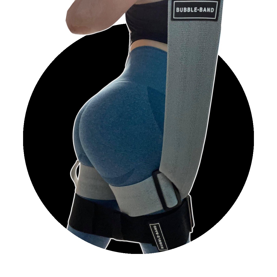 Dây kháng lực tập gym, mông BUBBLE BAND🍑🍑- Beginner Level - Màu Xám