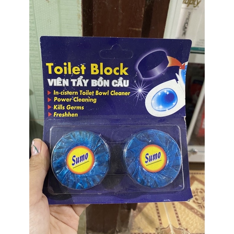 ( 2 viên) Tẩy bồn cầu Sumo 100g