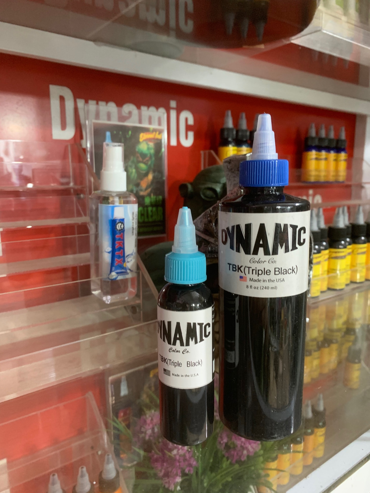 Mực xăm siêu đen Dynamic Triple back 60ml